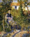 nini en el jardín Pierre Auguste Renoir